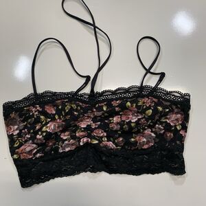 Free People Intimately Bralette Size M Floral